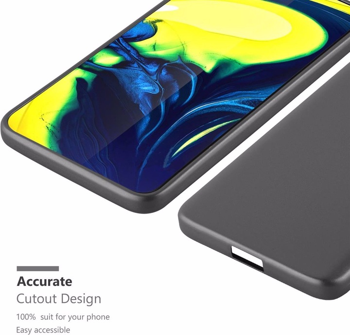 Produktbild Cadorabo TPU Matt Metallic Cover (Samsung Galaxy A80)