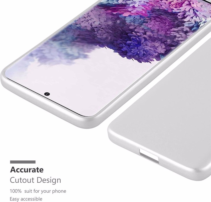 Produktbild Cadorabo TPU Matt Metallic Cover (Samsung Galaxy S20+)