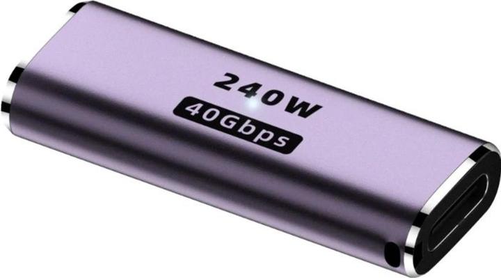 PowerGuard USB-C Geslachtswisselaar USB4 40 Gbit/s 240W (USB Type C, USB Type C)