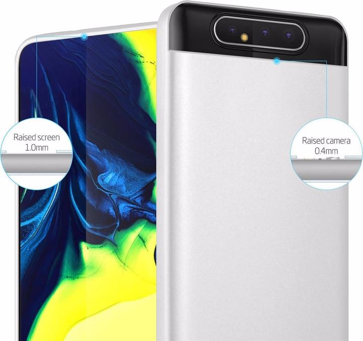 Produktbild Cadorabo TPU Matt Metallic Cover (Samsung Galaxy A80)
