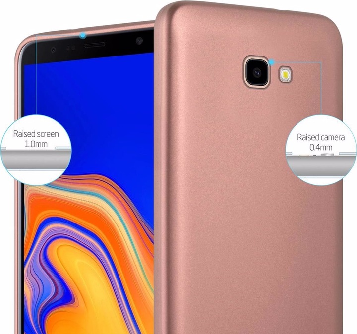 Produktbild Cadorabo TPU Matt Metallic Cover (Samsung Galaxy J4 Prime)