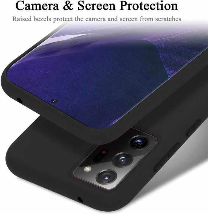 Actual product image Cadorabo TPU Liquid Silicone Case Cover (Samsung Galaxy Note 20 Ultra)