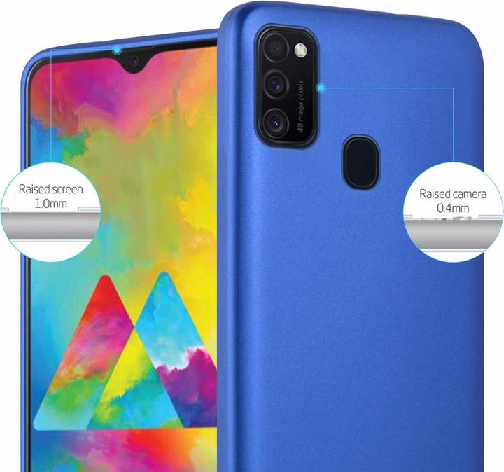 Immagine prodotto Cadorabo Copertura metallica opaca in TPU (Samsung Galaxy M21, Samsung Galaxy M30s)