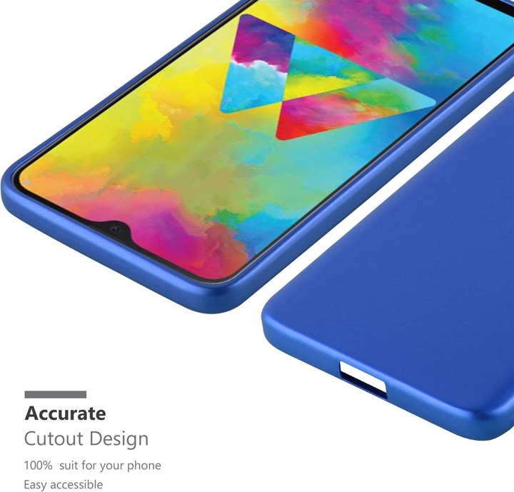 Produktbild Cadorabo TPU Matt Metallic Cover (Samsung Galaxy M21, Samsung Galaxy M30s)