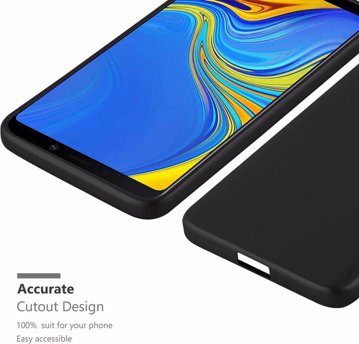 Actual product image Cadorabo TPU Matt Metallic Cover (Samsung Galaxy A9 (2018))