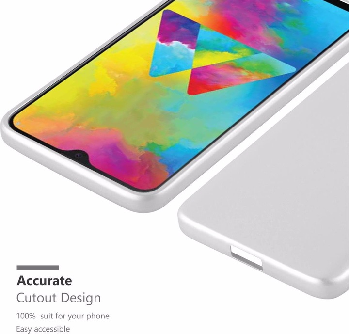 Produktbild Cadorabo TPU Matt Metallic Cover (Samsung Galaxy M30s, Samsung Galaxy M21)