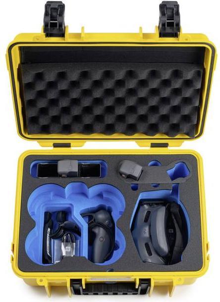Image du produit B&W International B&W drone.case PP.166 jaune pour DJI Avata 2 (Valises de drone, DJI Avata 2)