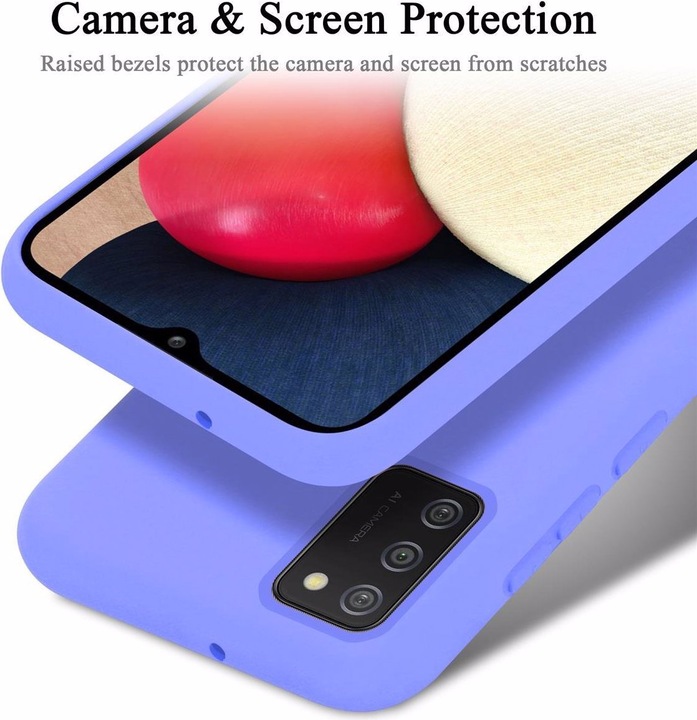 Produktbild Cadorabo TPU Liquid Silicone Case Cover (Samsung Galaxy A02s)