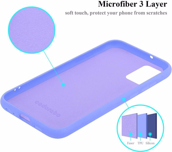 Produktbild Cadorabo TPU Liquid Silicone Case Cover (Samsung Galaxy A02s)