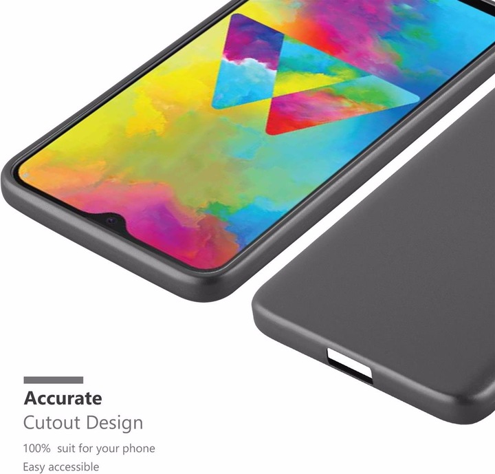 Produktbild Cadorabo TPU Matt Metallic Cover (Samsung Galaxy M30s, Samsung Galaxy M21)