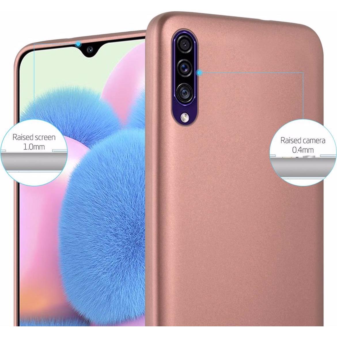 Thumbnail - Cadorabo TPU Matt Metallic Cover (Samsung Galaxy A50s, Samsung Galaxy A30s), Smartphone Hülle, Rosa