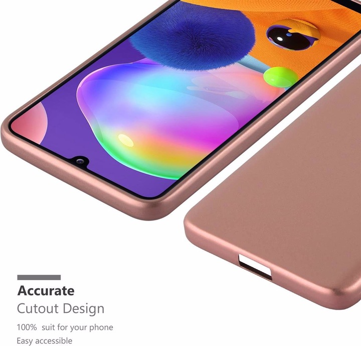 Produktbild Cadorabo TPU Matt Metallic Cover (Samsung Galaxy A31)