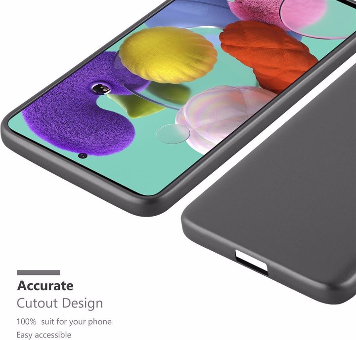 Produktbild Cadorabo TPU Matt Metallic Cover (Samsung Galaxy A71 5G)