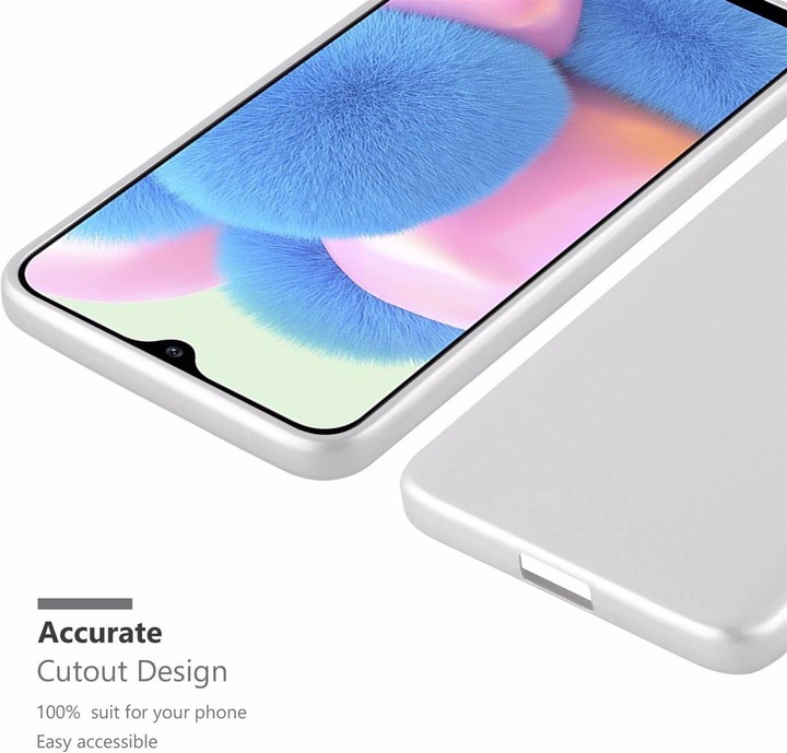 Produktbild Cadorabo TPU Matt Metallic Cover (Samsung Galaxy A50s, Samsung Galaxy A30s)