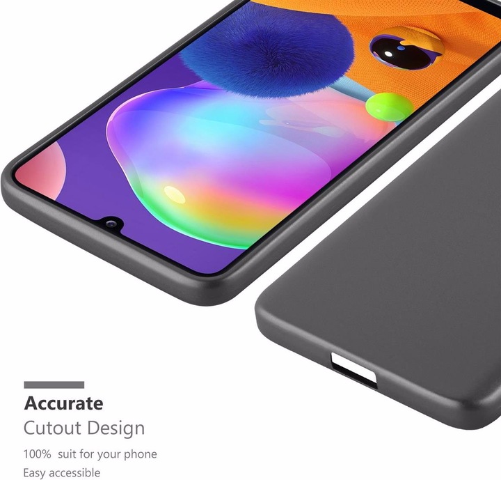 Produktbild Cadorabo TPU Matt Metallic Cover (Samsung Galaxy A31)