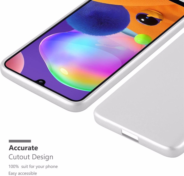 Produktbild Cadorabo TPU Matt Metallic Cover (Samsung Galaxy A31)