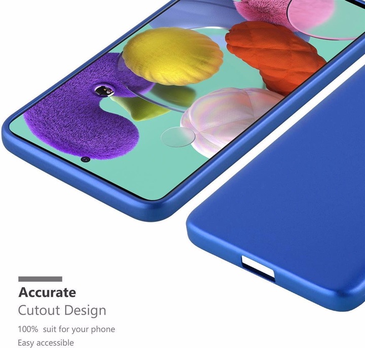 Produktbild Cadorabo TPU Matt Metallic Cover (Samsung Galaxy A71 5G)