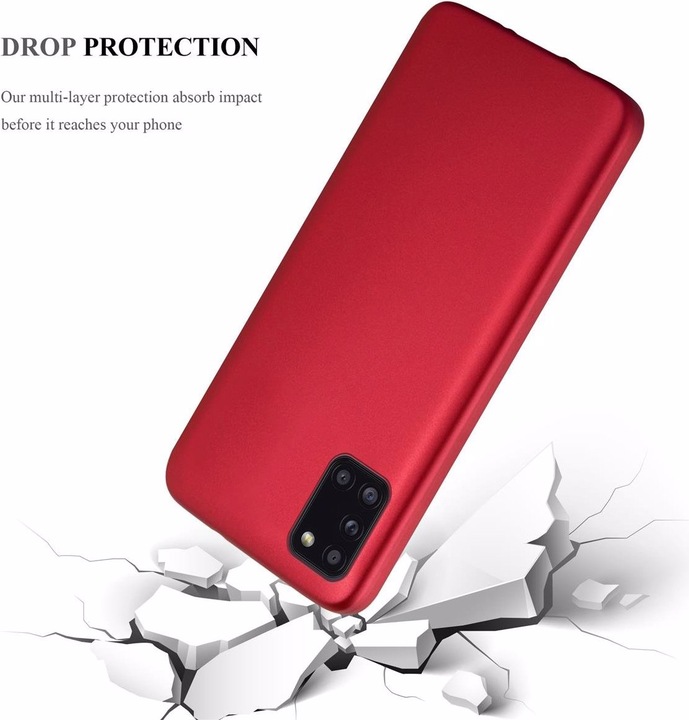 Produktbild Cadorabo TPU Matt Metallic Cover (Samsung Galaxy A31)
