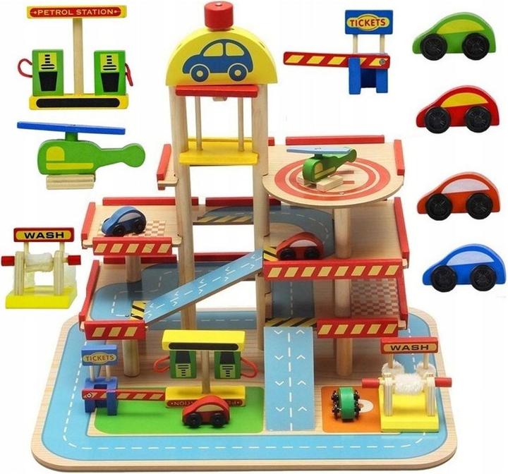 Kruzzel Garage with parking spaces