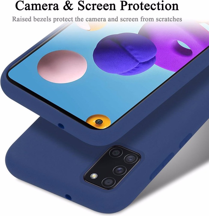 Produktbild Cadorabo TPU Liquid Silicone Case Cover (Samsung Galaxy A21s)
