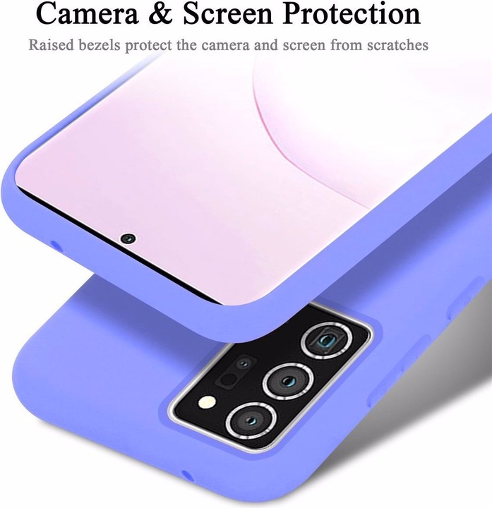Produktbild Cadorabo TPU Liquid Silicone Case Cover (Samsung Galaxy Note 20+)