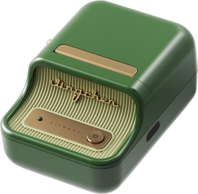 Actual product image Niimbot B21 Pro Portable Label Printer (dark green) (300 dpi)