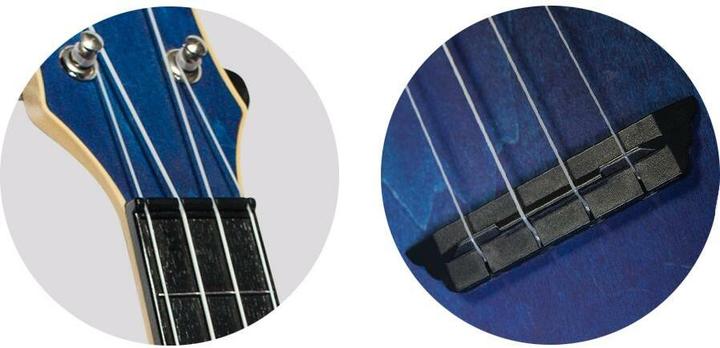 Produktbild Flight Ukulele Travel Soprano ABS – Dark Blue (Sopran, Soprano)