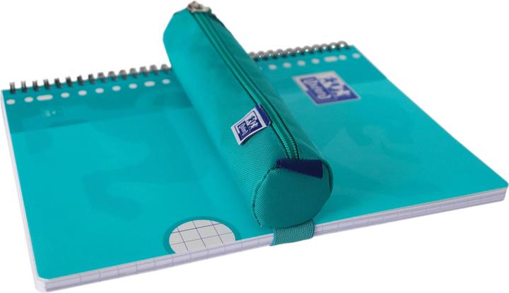 Actual product image Oxford Kangoo Pencil Case round turquoise