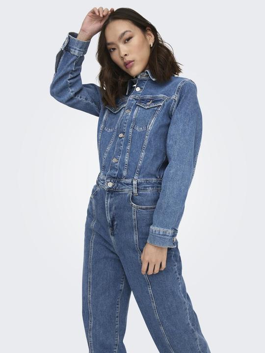 Image du produit Only ONLPALMER LS DNM JUMPSUIT L ANK CRO Combinaison (S)
