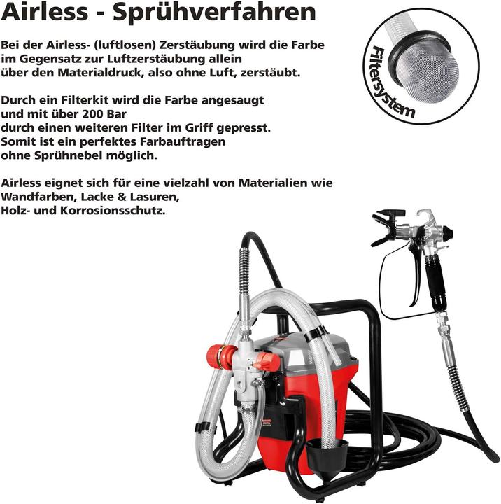 Produktbild Mauk MAFS 650 Airless Farbsprühsystem