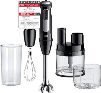 Image du produit Braun MultiQuick 5 Pro MQ55755M, Mixeur plongeant avec 25 niveaux de vitesse