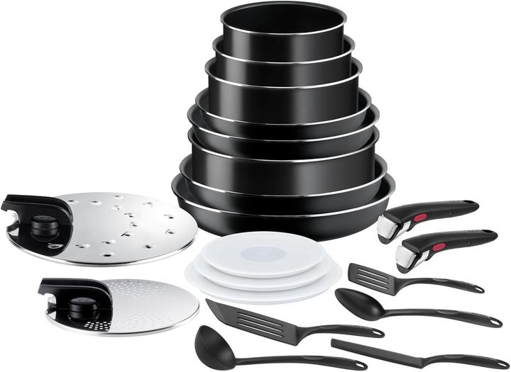 Image du produit Tefal L1599402 (22 cm, Ensemble de casseroles et de poêles de cuisson, Aluminium)