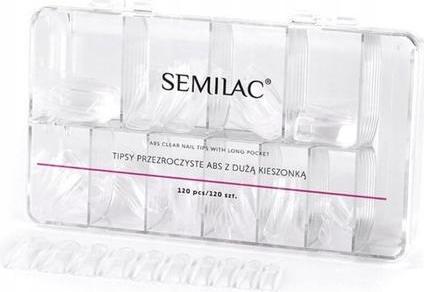 Semilac Clear Tips Box