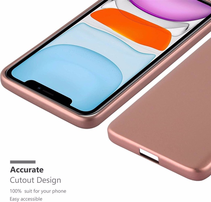 Produktbild Cadorabo TPU Matt Metallic Cover (Apple iPhone 11)