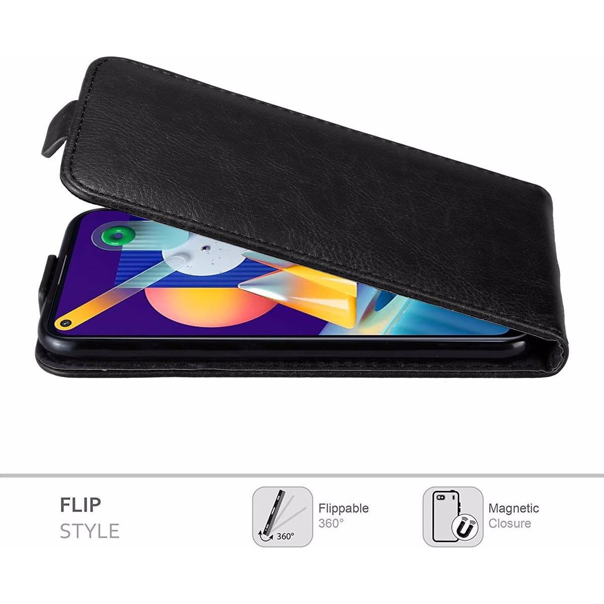 Thumbnail - Cadorabo Flip wie Invis Cover (Samsung Galaxy A11, Samsung Galaxy M11), Smartphone Hülle, Schwarz