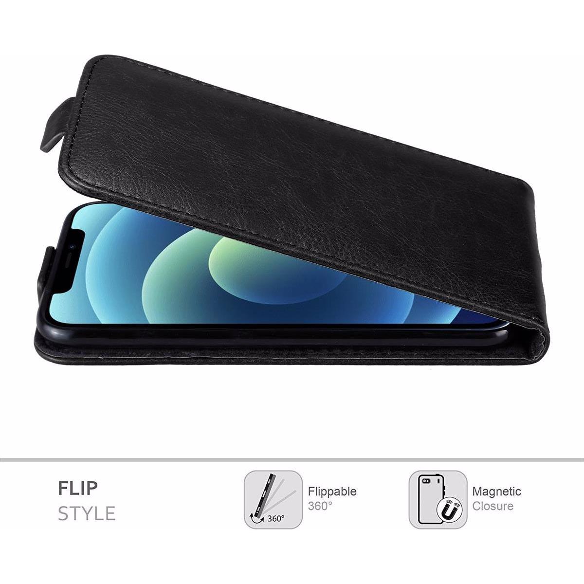 Thumbnail - Cadorabo Flip wie Invis Cover (Apple iPhone 12), Smartphone Hülle, Schwarz