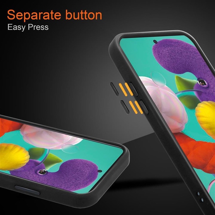 Produktbild Cadorabo Hybrid Matt Cover (Samsung Galaxy A51 5G)