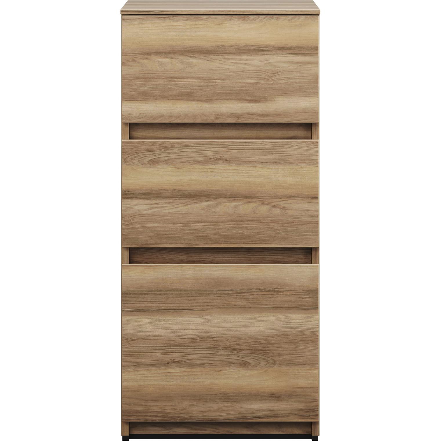 burgbad, Badezimmerschrank, Lin20 Unterschrank, 3 Auszüge in der Tiefe 357, 400x357x870mm, USIX040