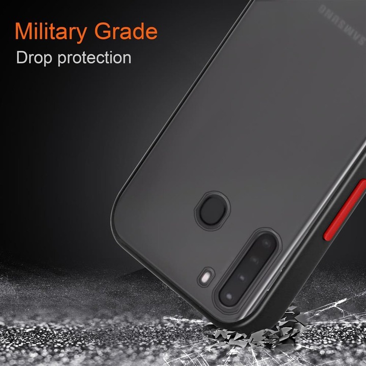 Actual product image Cadorabo Hybrid Matt Cover (Samsung Galaxy A21)