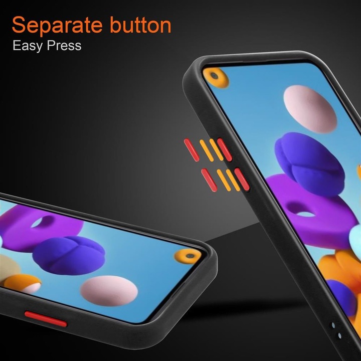 Actual product image Cadorabo Hybrid Matt Cover (Samsung Galaxy A21)