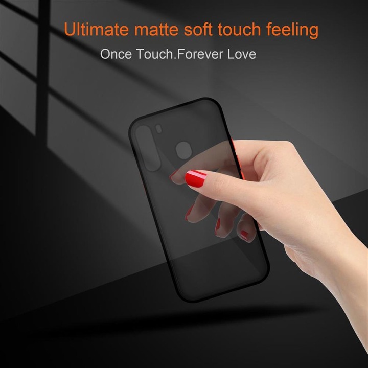 Actual product image Cadorabo Hybrid Matt Cover (Samsung Galaxy A21)