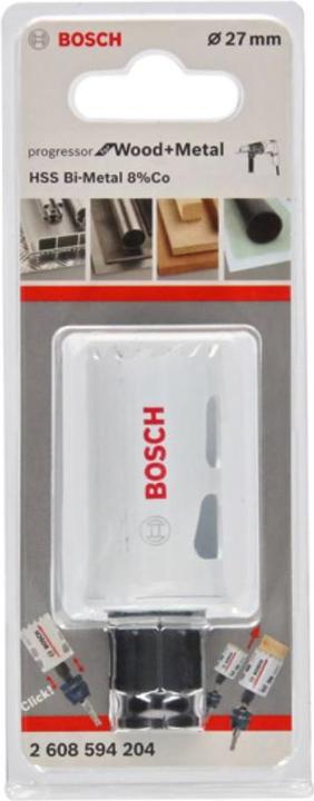 Produktbild Bosch Professional Zubehör Lochsäge Progressor for Wood and Metal, 27 mm (27 Millimeter)