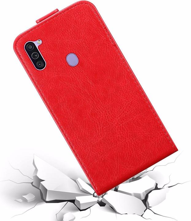 Immagine prodotto Cadorabo Flip come Invis Cover (Samsung Galaxy A11, Samsung Galaxy M11)