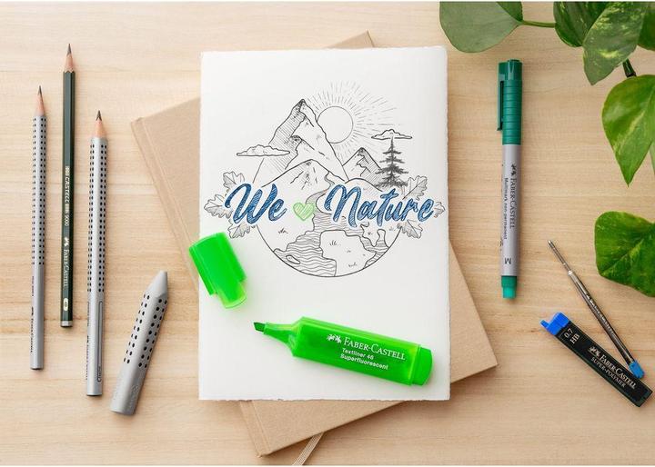 Actual product image Faber-Castell Pack of 12, Jumbo grip pencil, Ø 10 mm (10 mm, B, 12 x)