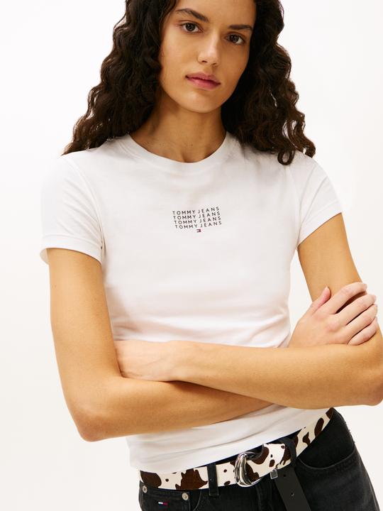 Produktbild Tommy Jeans Tjw Slim Multi Linear Ss Tee (M)