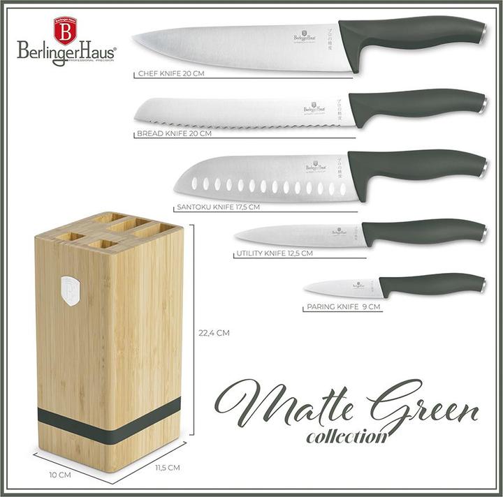 Produktbild BerlingerHaus Messerset mit Messerblock
