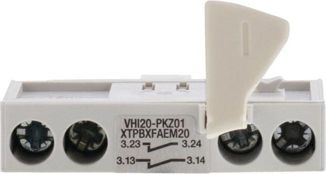 Actual product image Eaton Auxiliary switch leading 240 V/AC 1 A 2 NO contacts VHI20-PKZ01 1 pc.