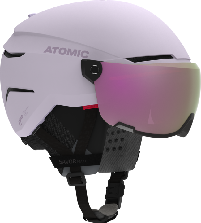 Produktbild Atomic Savor Amid Visor HD Visier Skihelm (Grösse: 55-59 cm, lavender) (55 - 59 cm, M)
