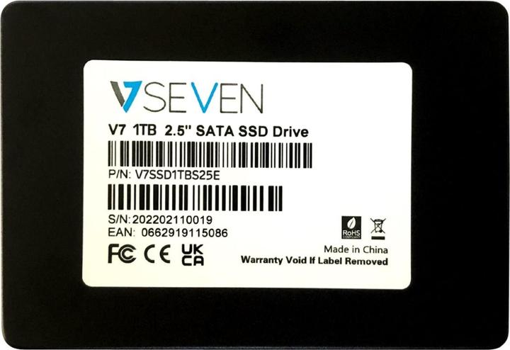 V7 V7SSD1TBS25E (1000 GB, 2.5")
