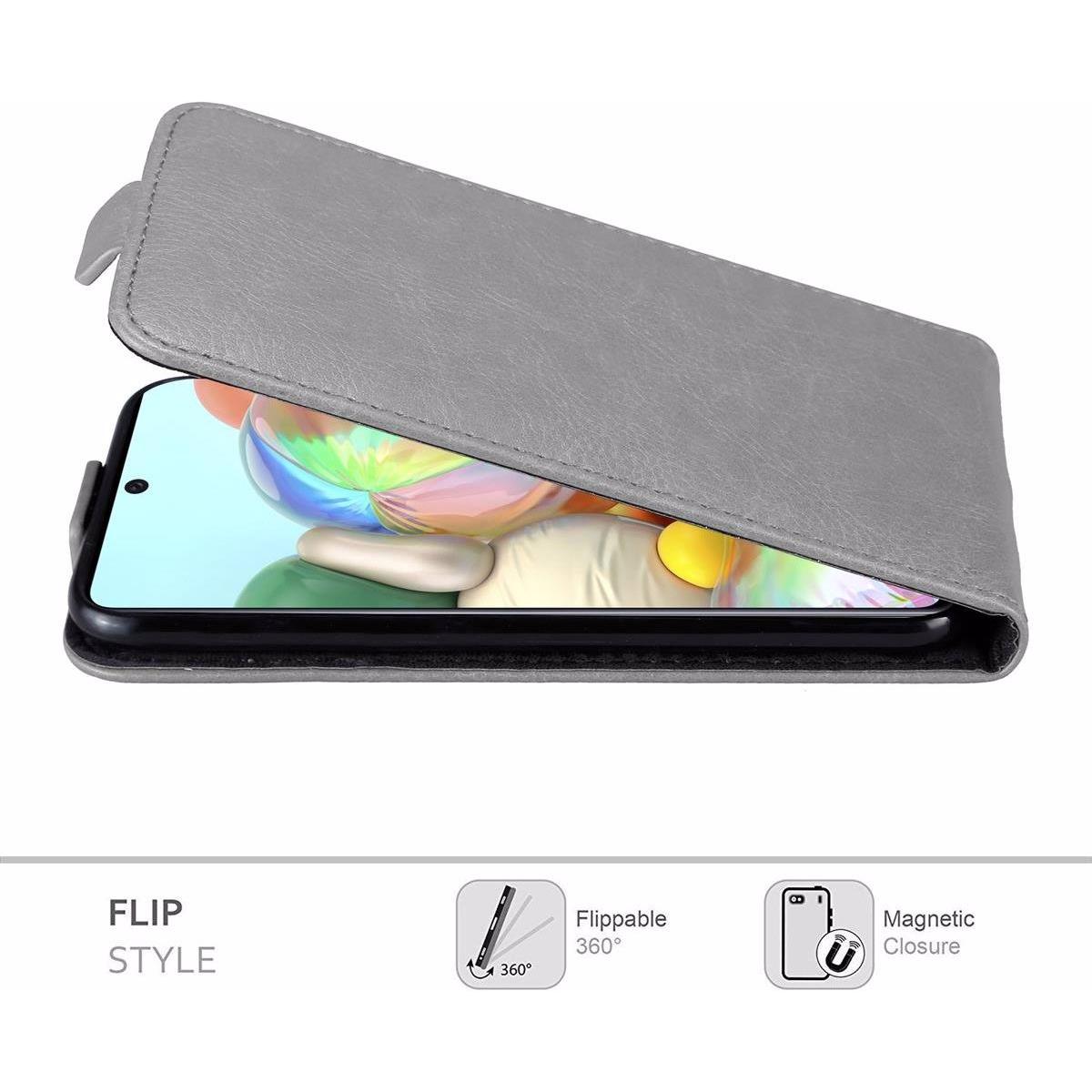 Thumbnail - Cadorabo Flip wie Invis Cover (Samsung Galaxy A71), Smartphone Hülle, Grau